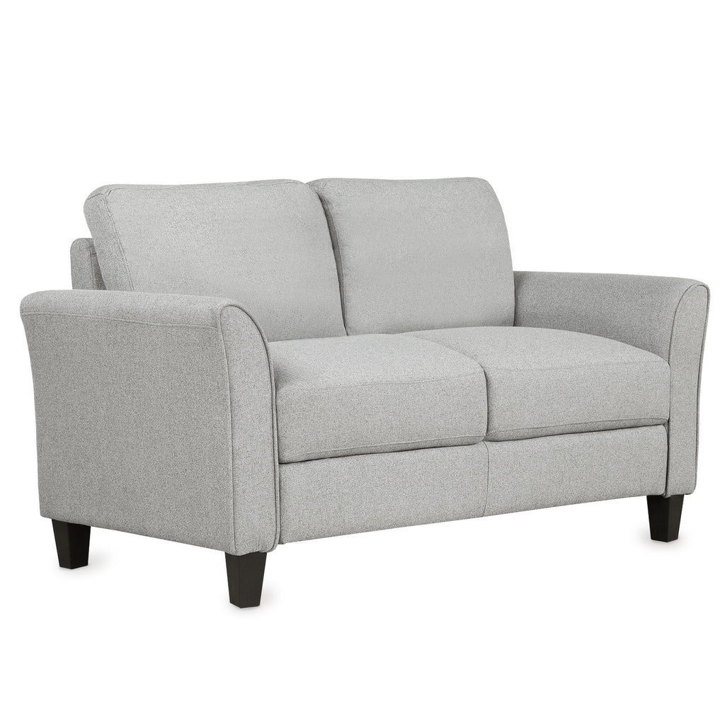 Light Gray Loveseat Sofa X652082