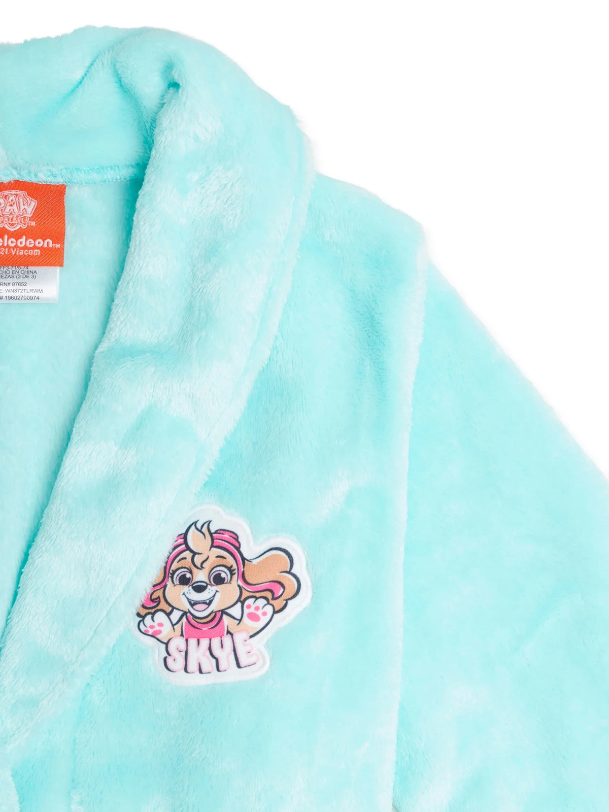 Paw Patrol Toddler Girls Pajama Robe Set, 3-Piece P9402