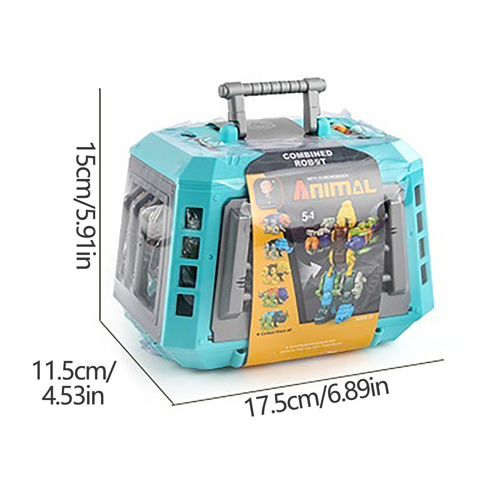 Take Animals Toys Learning Educational Toy Building Sets With Manual Drill And 5 Animals S7493