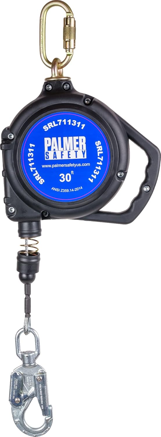 Self Retracting Lifeline with Galvanized Cable and Steel Snap Hook L21132