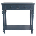 Blue Accent End Table B5825