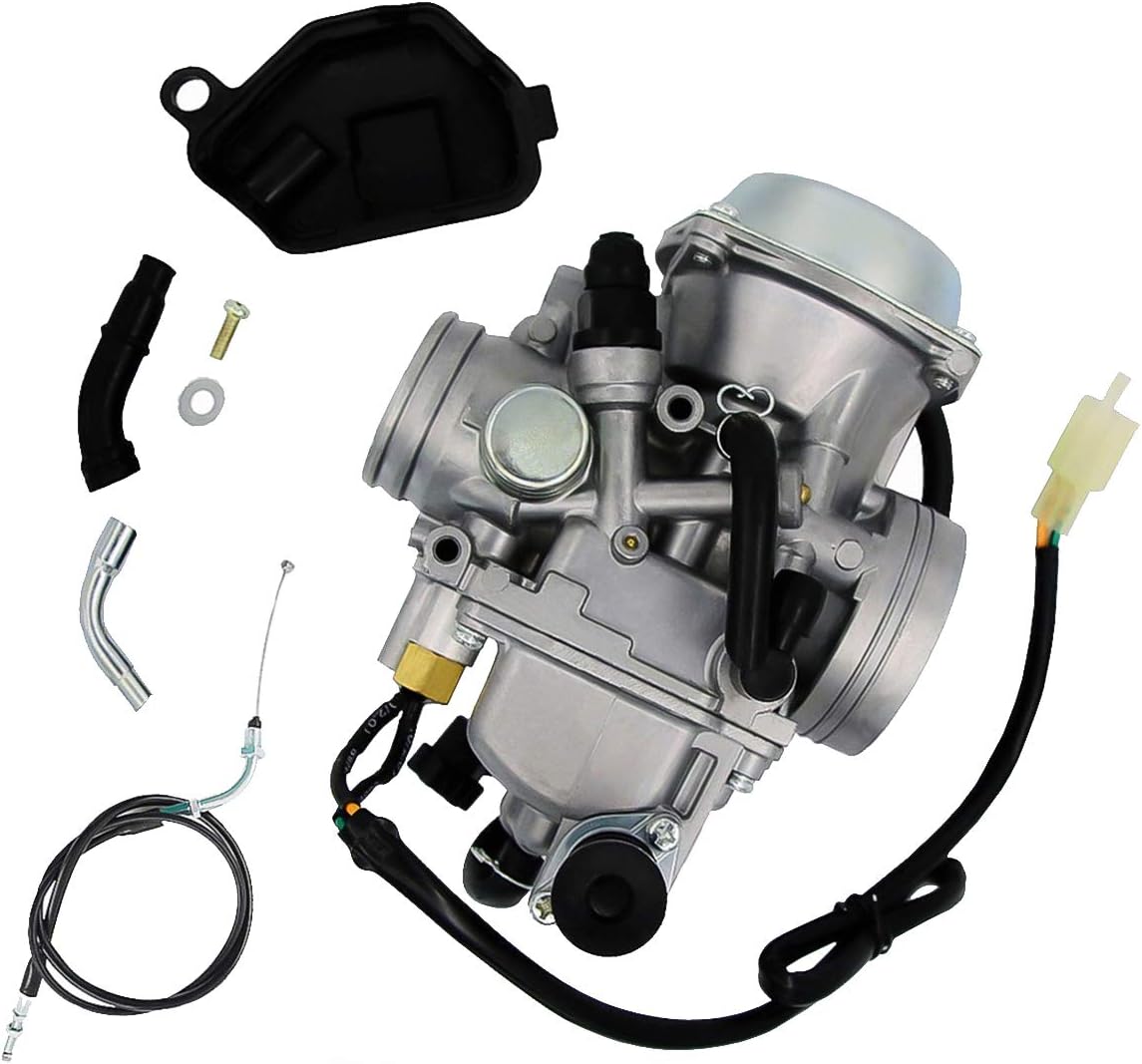 TRX 450 Carburetor with Base Cover & Screw, Pack of 2 D286028
