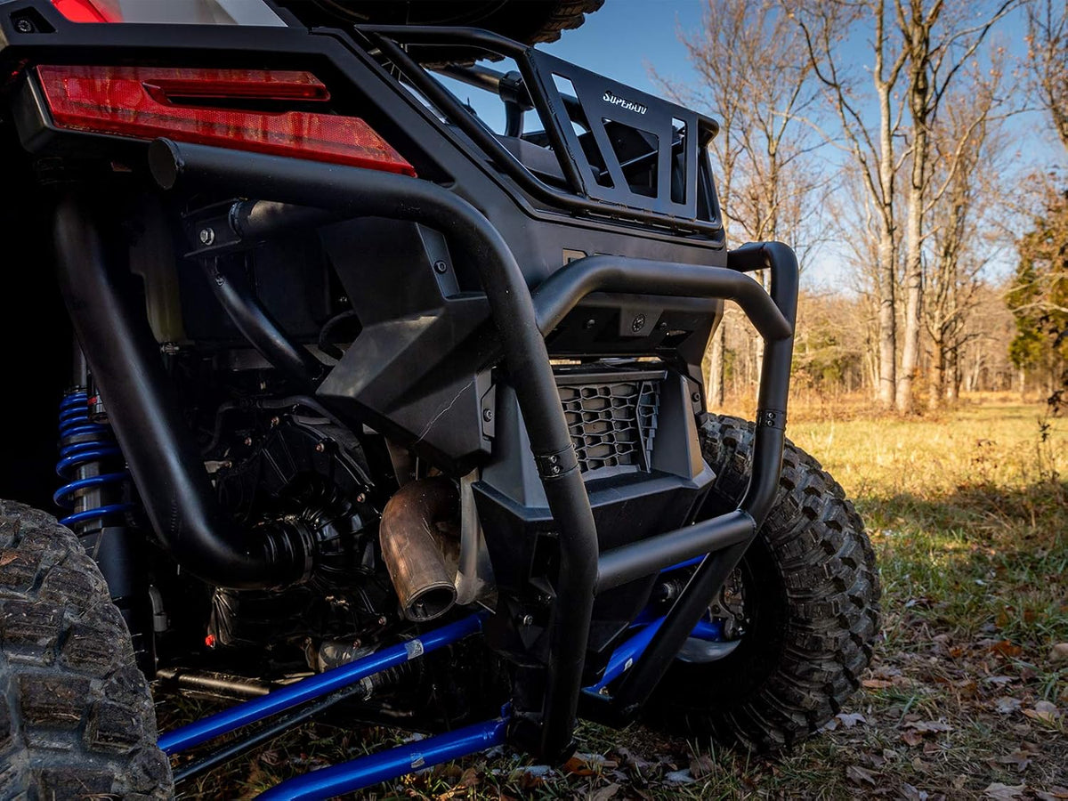 Rear Bumper for Polaris RZR PRO XP / PRO XP 4, 1.75 Inch Steel Tubing, UV Resistant Powder Coating K80906
