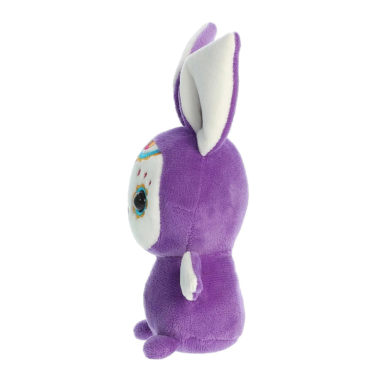 Small Purple Sugar Skull Bat Stuffed Animal B854