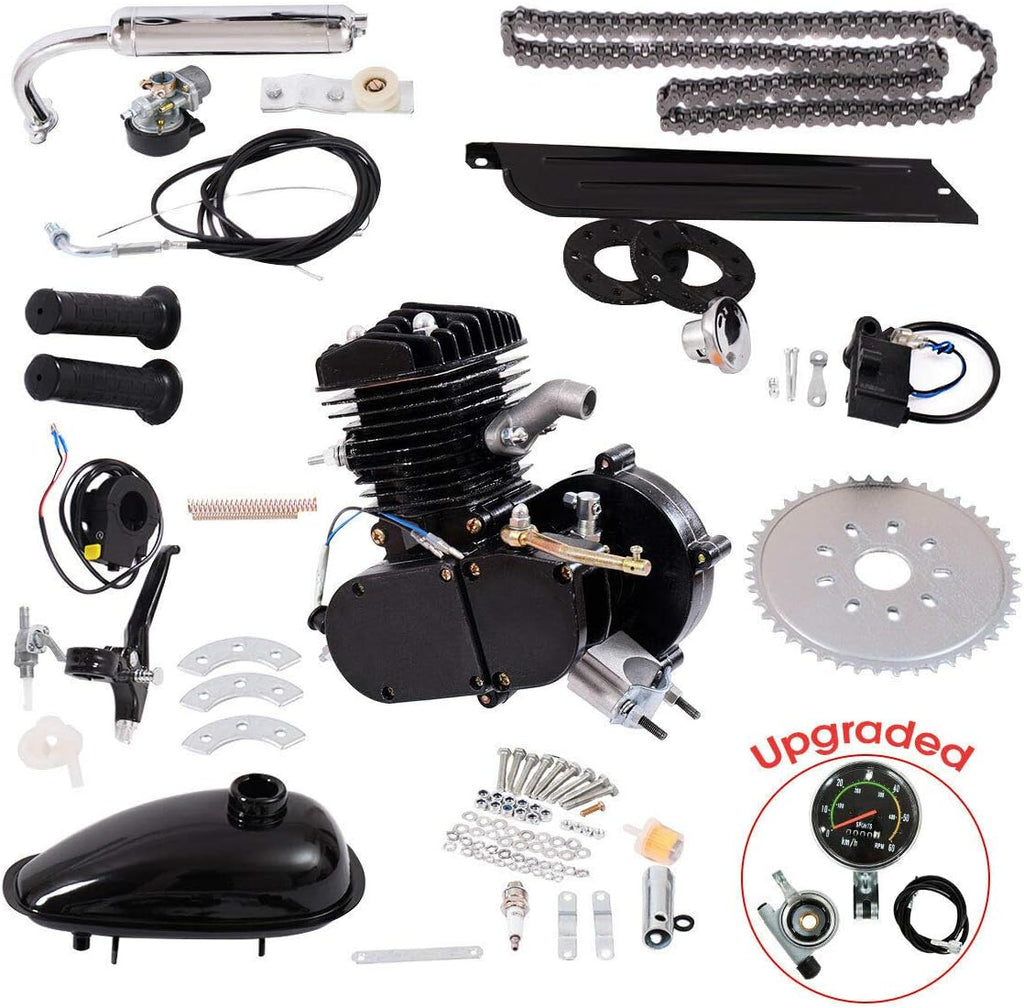 26" 80cc 2-Stroke Gasoline Bicycle Motor Kit W444963