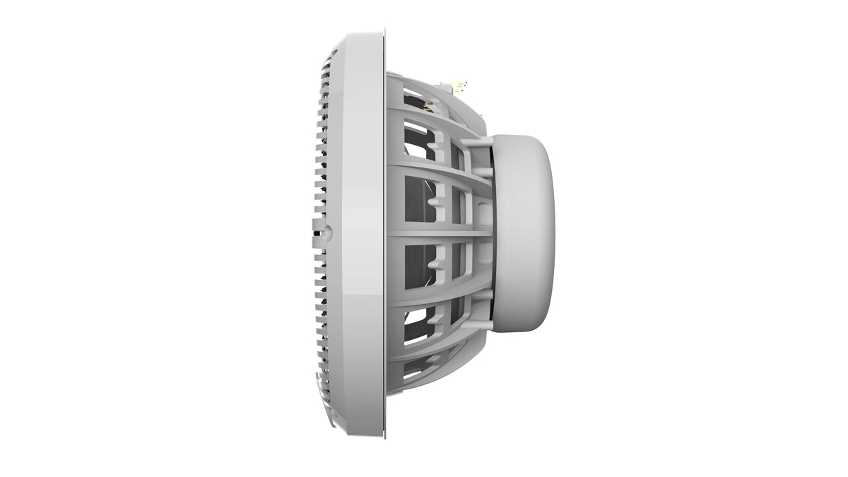 Marine Stereo With 1 Pair of 6.5" White Grill Marine Speakers W741059
