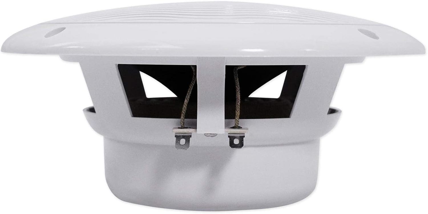 White 2-Way Marine Boat Speakers Pack of 2 F3678