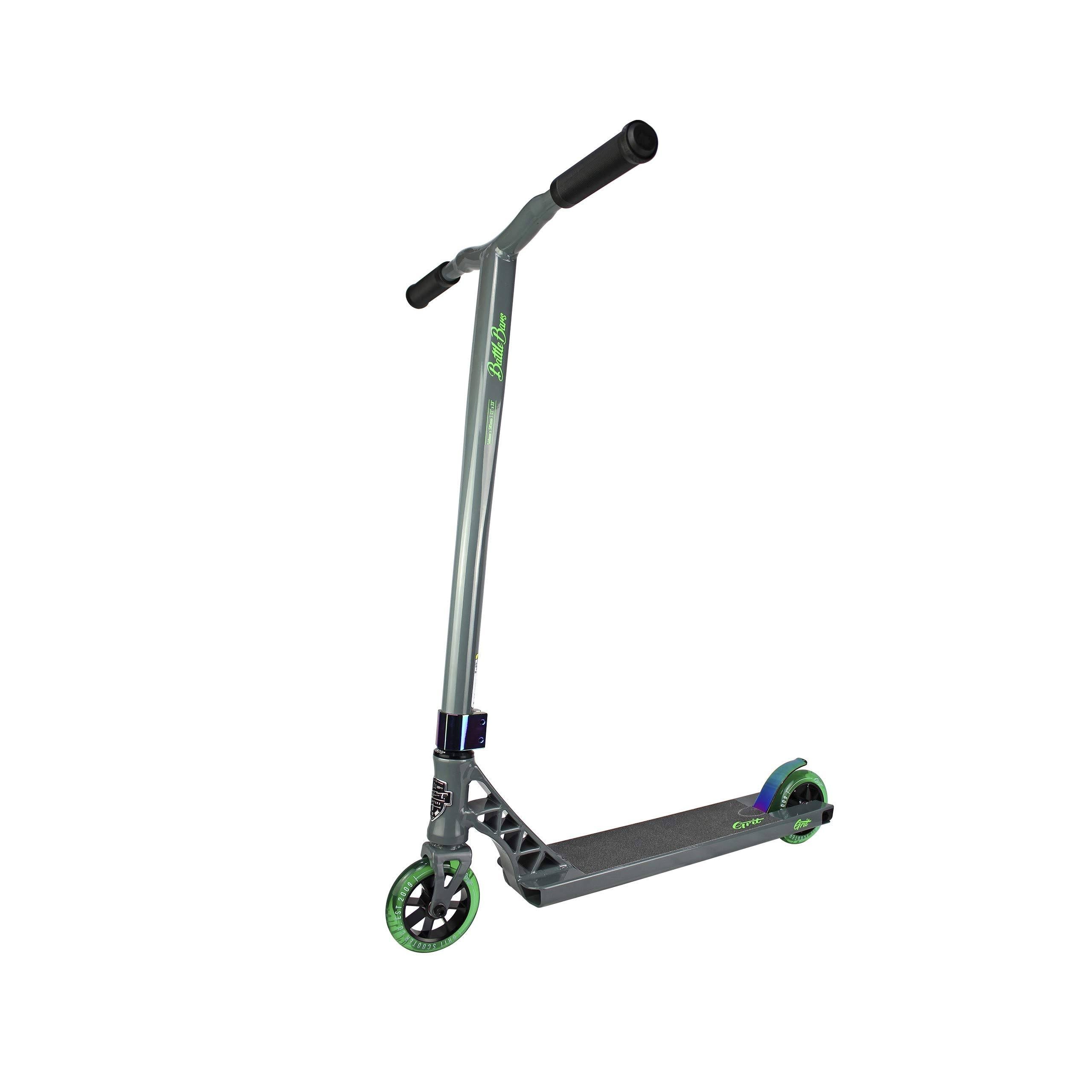 Satin Sky Grey Stunt Scooter Complete Q84322
