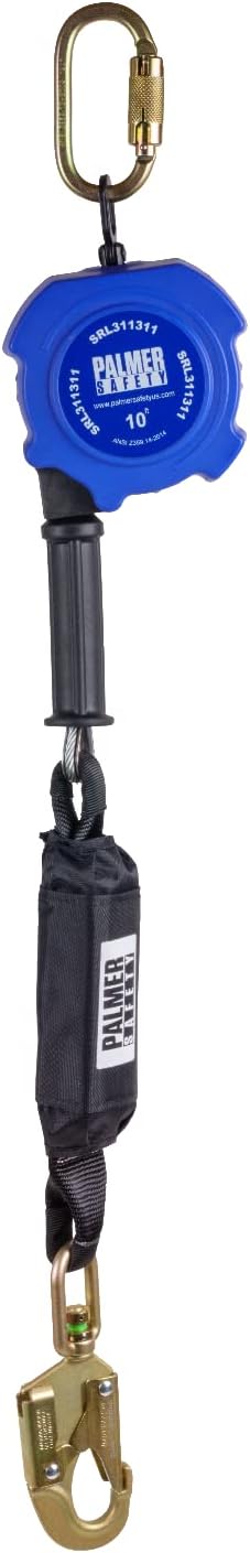 Self Retracting Lifeline with Galvanized Cable and Steel Snap Hook L21132