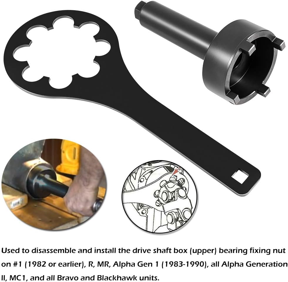 Bearing Retainer Spanner Wrench & Carrier Retainer Wrench Tool E29845