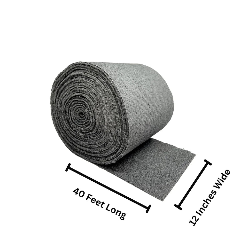 Boat Trailer Bunk Carpet, 12" x 40', Midnight K839
