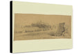 Canvas Print: Stables And Negro Servants Tent, Army Of The Potomac, 1863 S815103