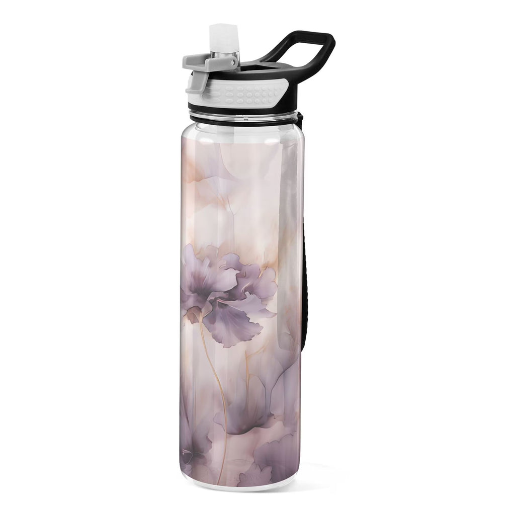 32oz Tritan Leakproof Clear Water Bottle with Straw R3338