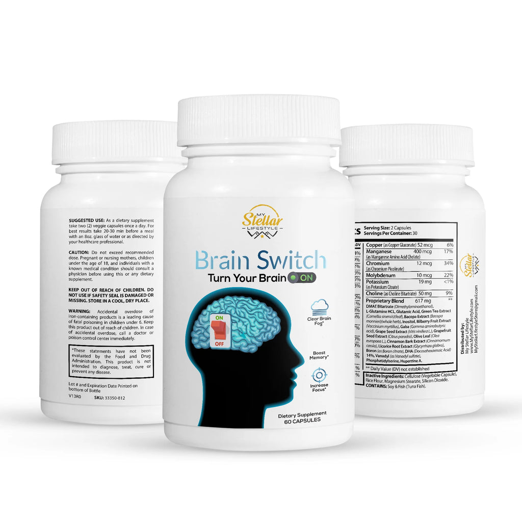 60 Capsules Brain Switch Z154