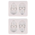 Halloween Skull Silicone Mold Key Chain Y431358