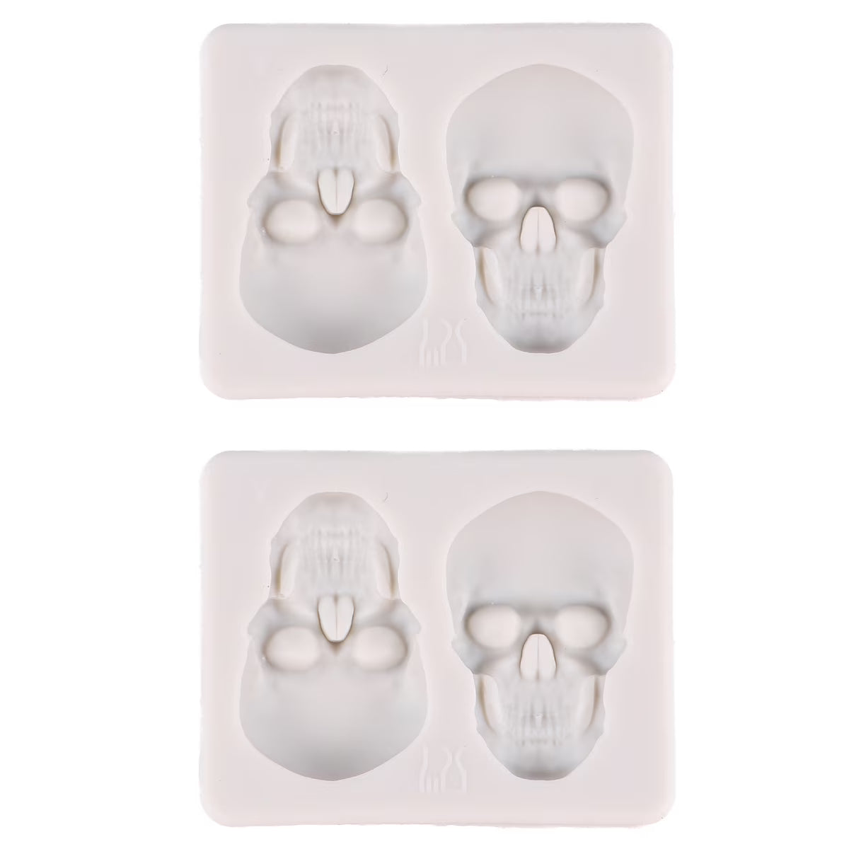Halloween Skull Silicone Mold Key Chain Y431358