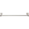 24x22 Single Towel Bar - Brushed Satin Nickel O295