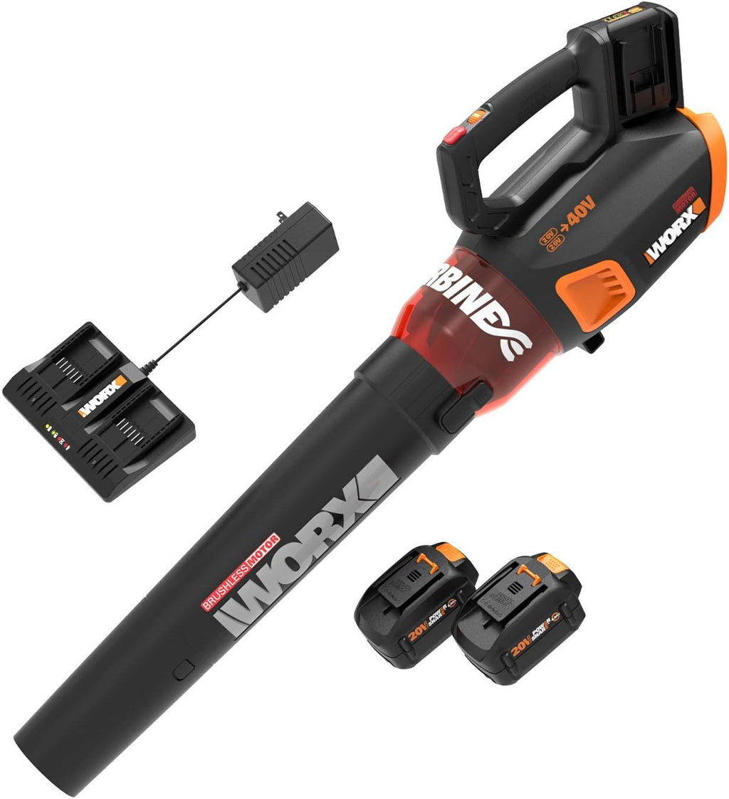 20V Cordless Leaf Blower with 4.0 Ah Battery and Charger W548