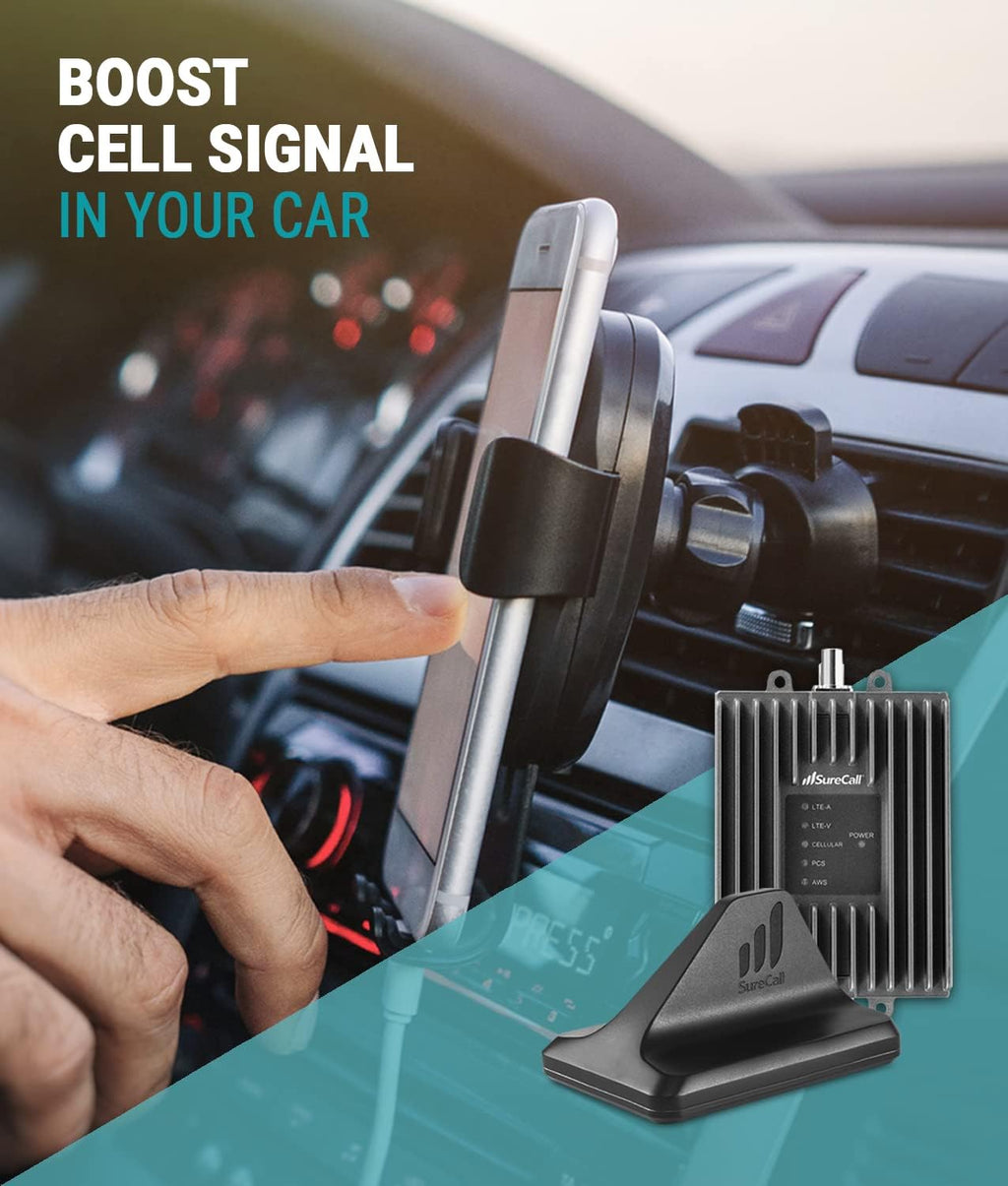 5G/4G LTE Cell Signal Booster for Car Truck SUV J972