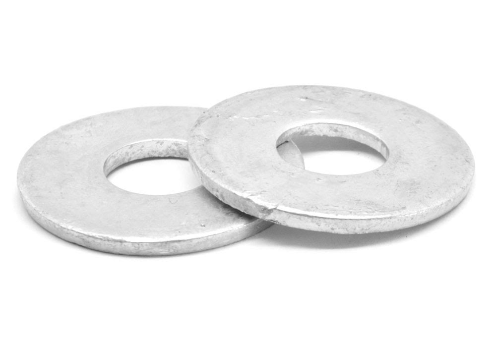 1 1/4x22 Flat Washer USS Pattern Low Carbon Steel Hot Dip Galvanized L85650