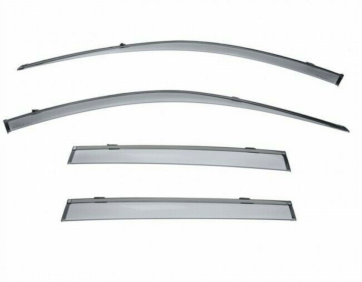 Smoke Tinted Side Window Visors Deflectors Z4580