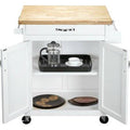 White Kitchen Cart W45305