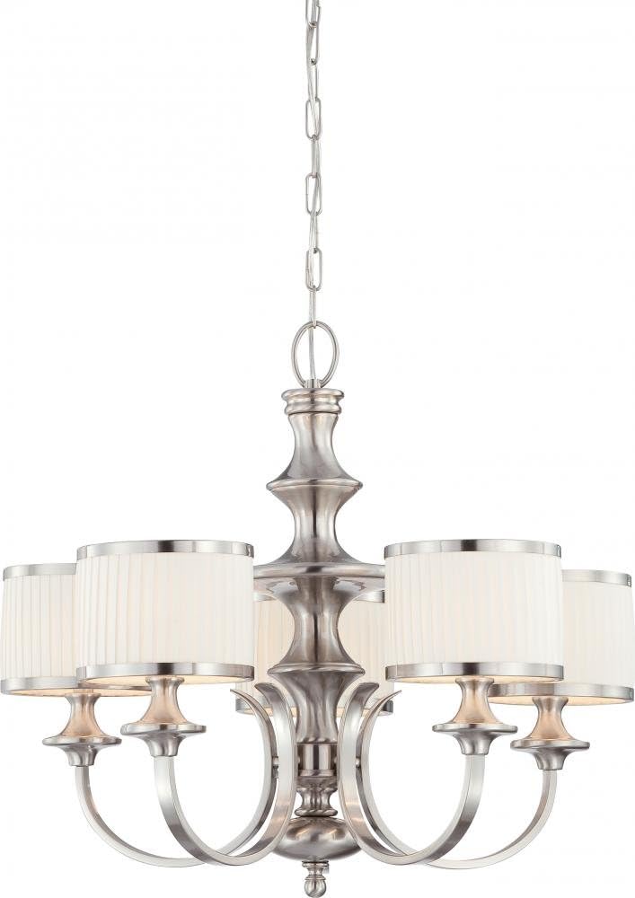 Brushed Nickel Two Light Vanity J8310