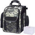 Fishing Tackle Backpack Water Resistant Bag with Rod Water Bottle Holder K612