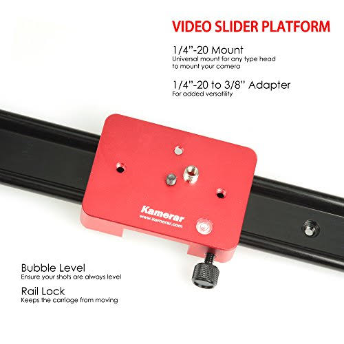 23x22 inch Video Camera Track Rail Slider Stabilization System O503361
