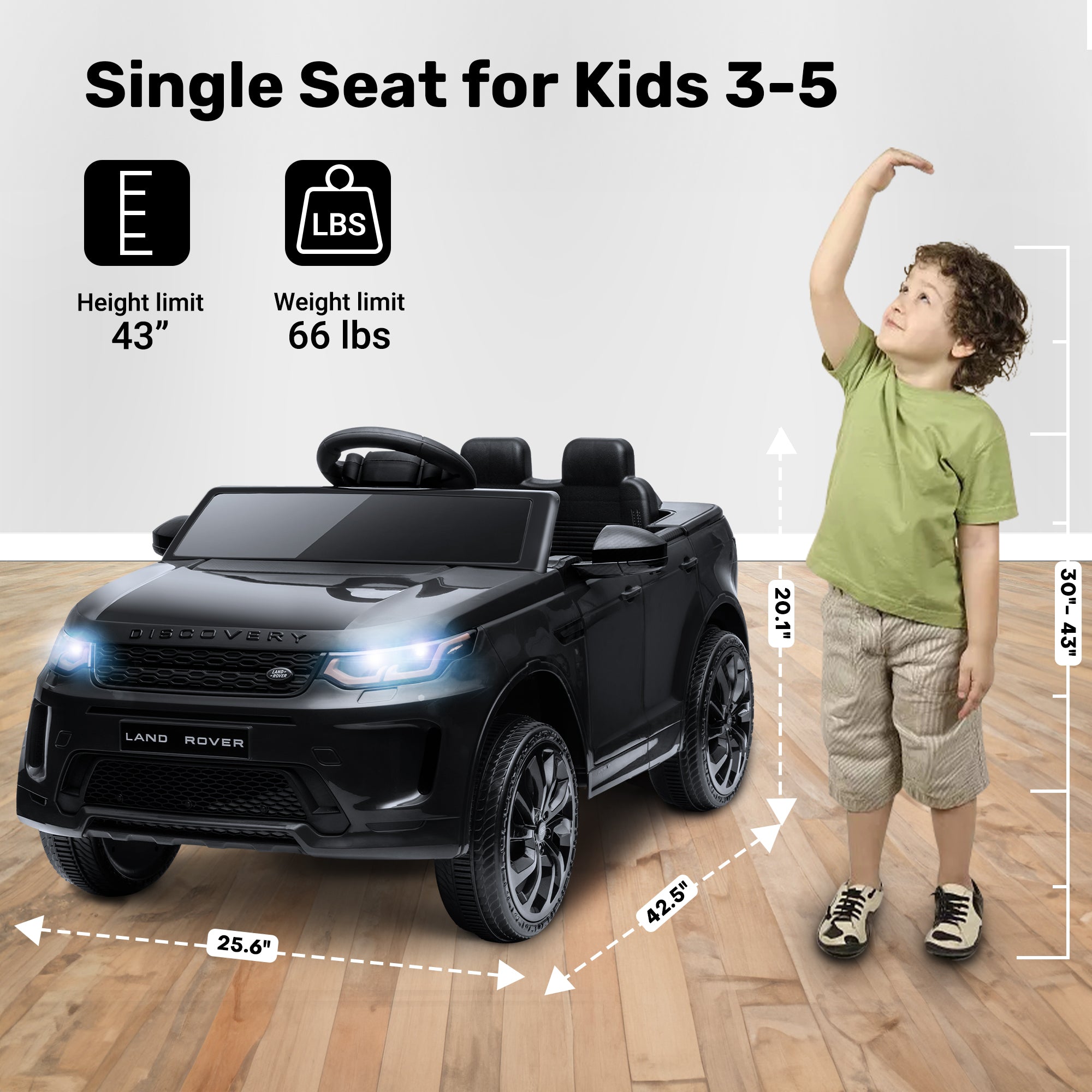 12V Licensed Ride on Car with Remote Control N737