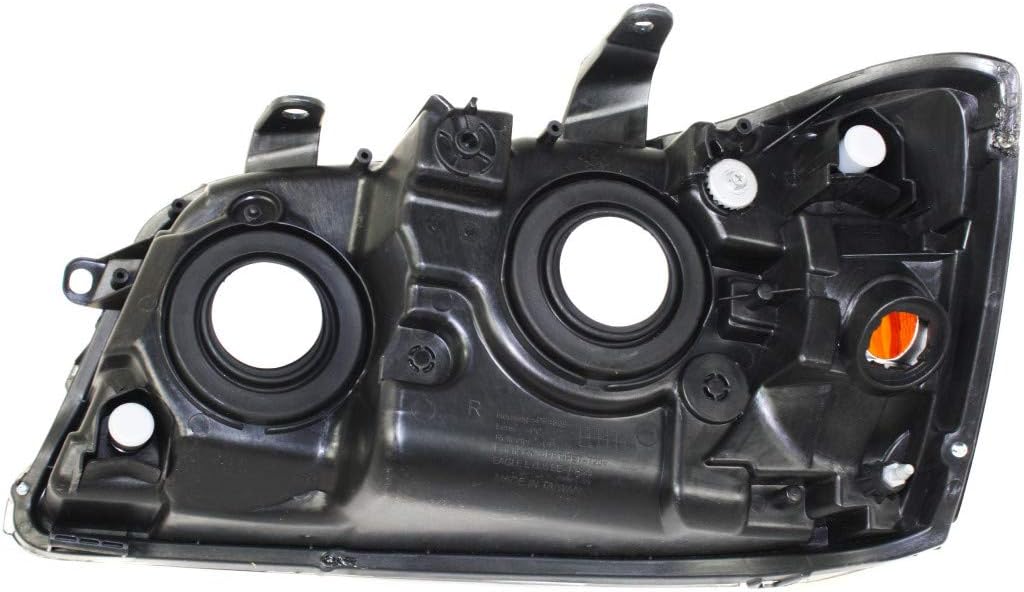 Passenger Side Headlight Assembly for Toyota Highlander 2004 2005 2006 A24437