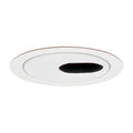 3-3/4 inch Adjustable Accent Slot Reflector Trim Round Matte White O23291