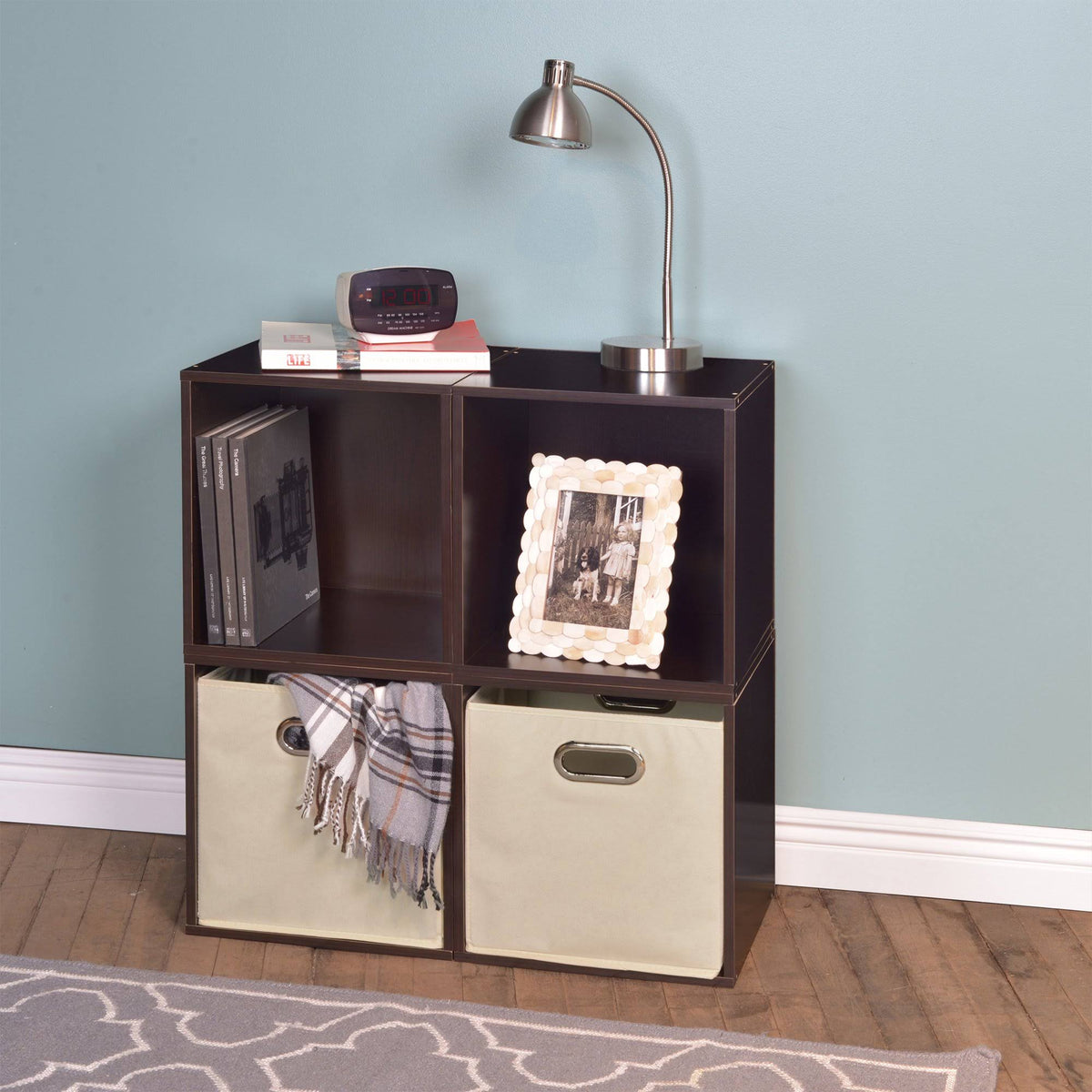 4 Cubes and 2 Canvas Bins Storage Set A567407