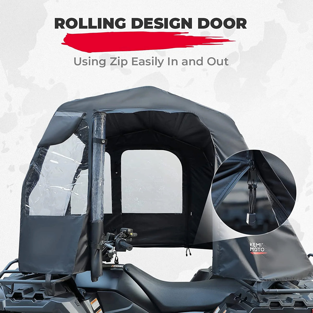 Black ATV Cab Enclosure Cover Z106308