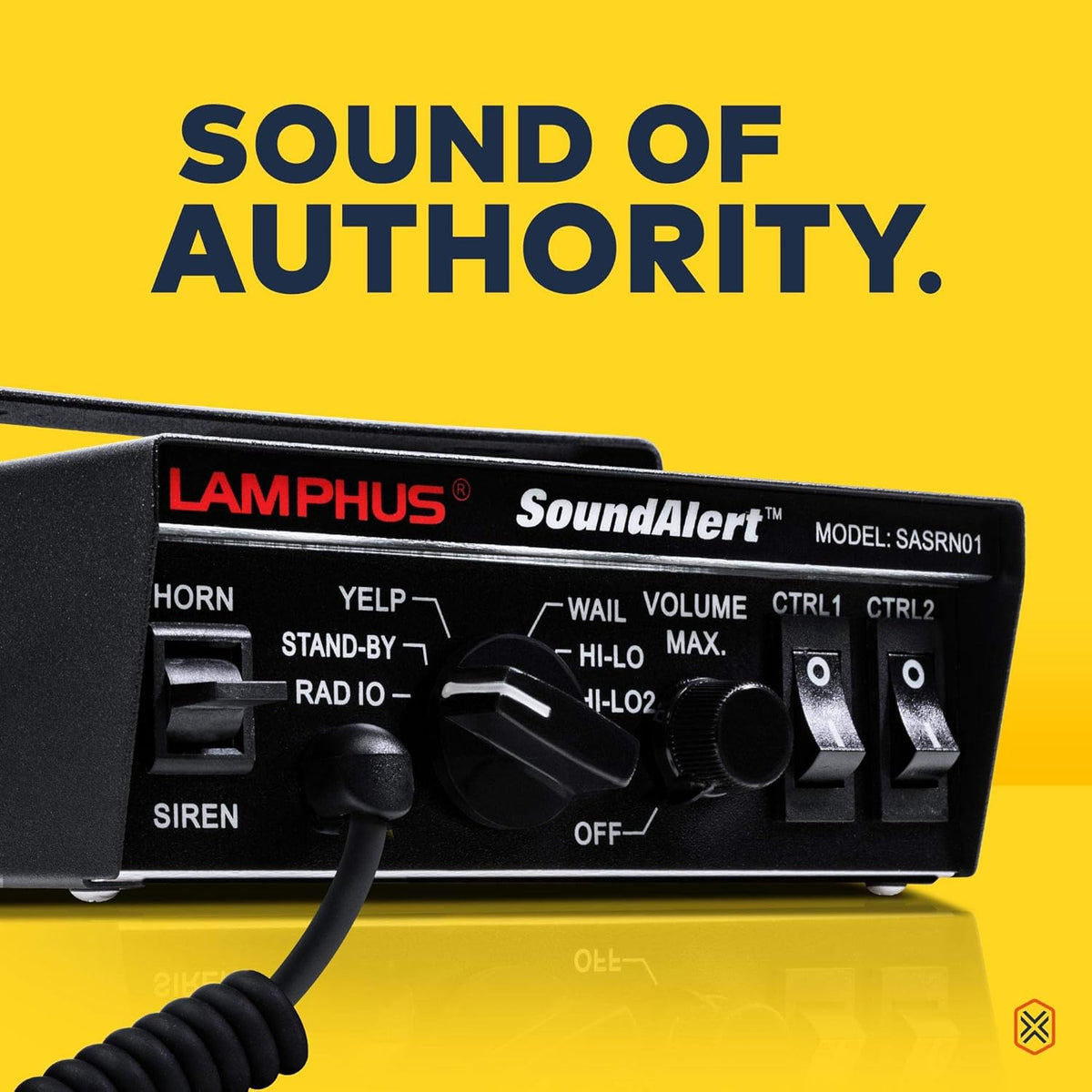 12V 100W Police Siren PA System with Handheld Microphone A58263