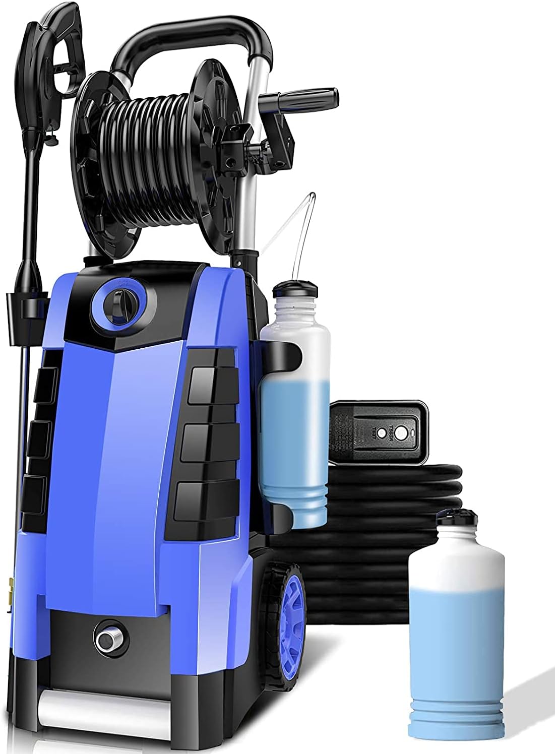 1.9GPM Electric Pressure Washer with 4 Nozzles Foam Cannon K12559