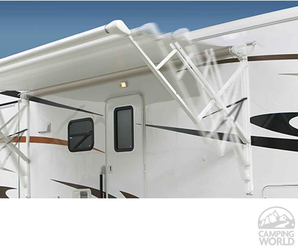Awning Arm Assembly, 8 feet Length x 8 feet Extension, Black E3176