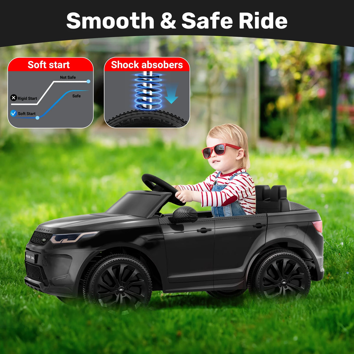 12V Licensed Ride on Car with Remote Control N737