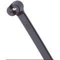 500 Pack 18 inch Black Nylon Cable Tie with Stainless Steel Lock Q9879