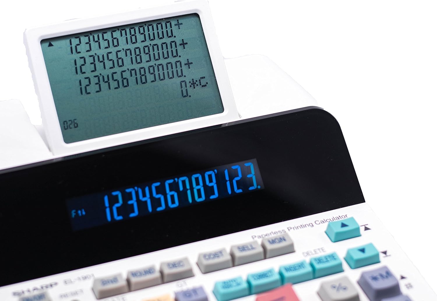 12-Digit LCD Printing Calculator B61195