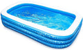 Inflatable Swimming Pool, 118" X 69" X 21" E4885