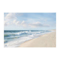 Shore and Waves Painting Print on Wrapped Canvas Q5193