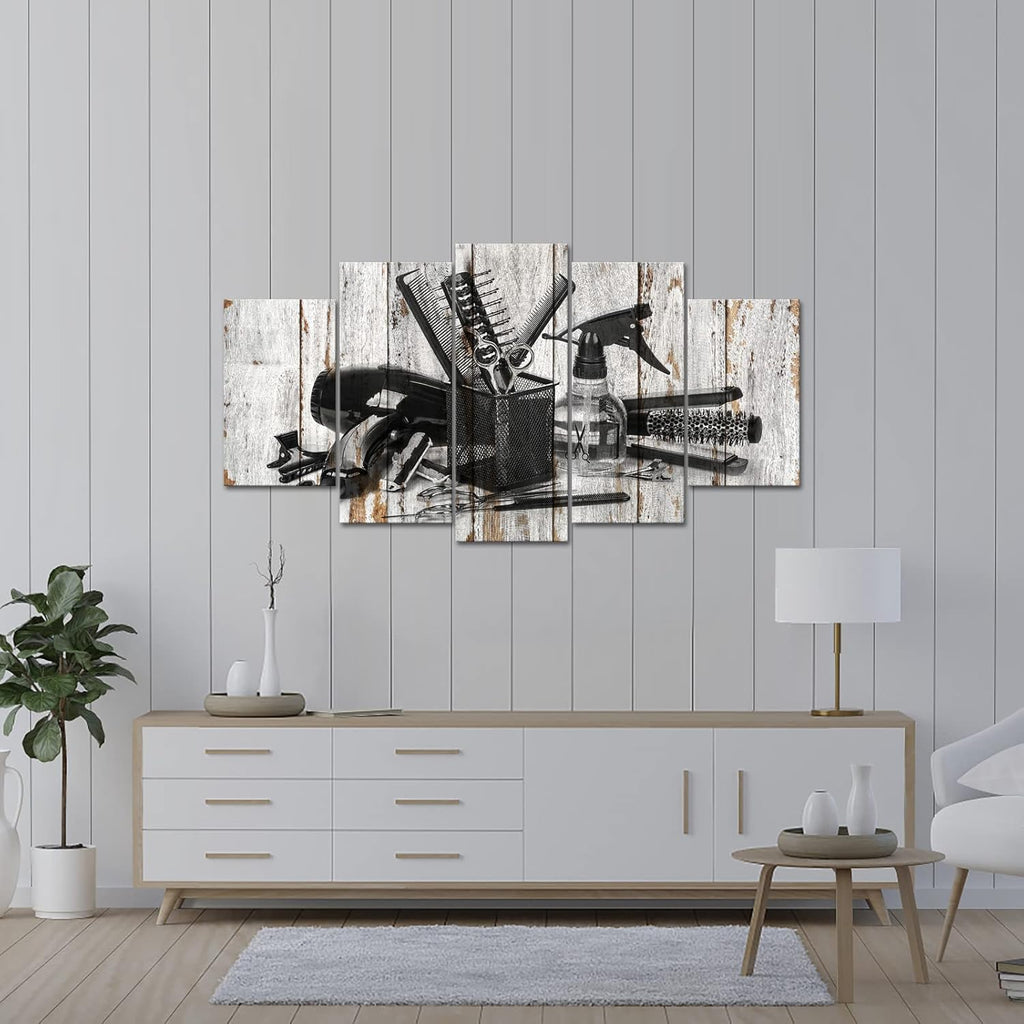 Framed Canvas Art 5 Pieces L659