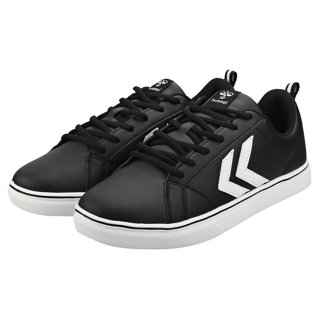Black White Synthetic Casual Trainers C530