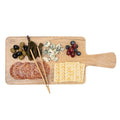 7 inch Wood Serving Tongs A49948