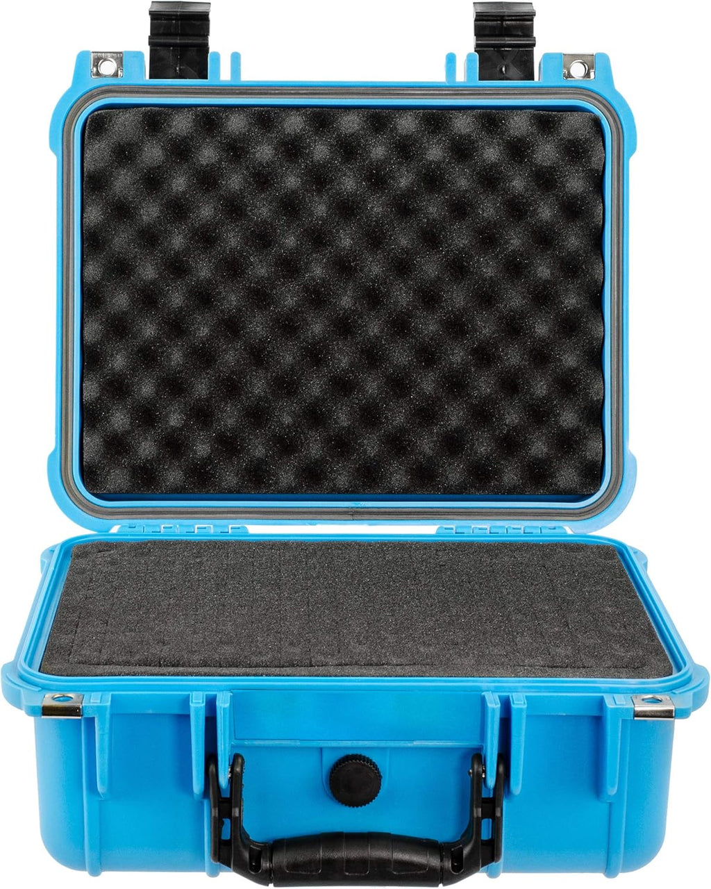 Hard Camera Case Water & Shock Proof with Foam Light Blue D82028
