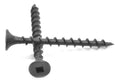 8 x 2 1/2x22 Deck Screw Square Drive Bugle Head Hardened Medium Carbon Steel Black Phosphate Pk 2500 H716