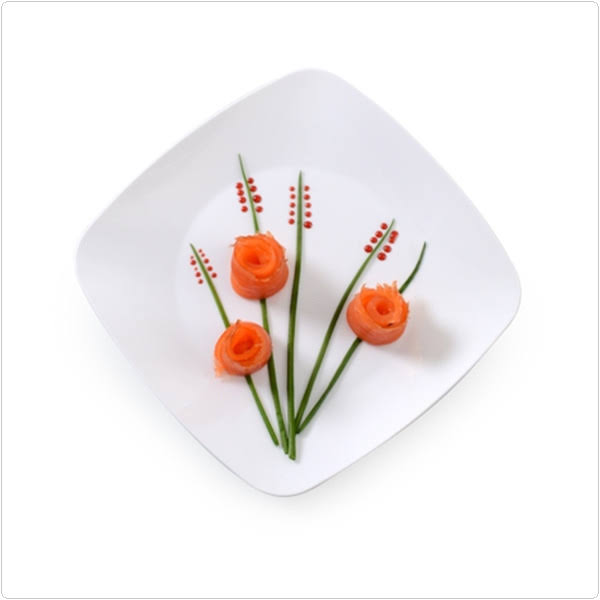 Renaissance White Plastic Square Salad Plates, Pack of 10, 12 Packs I2493