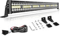 32 inch 672W Triple Row Flood Spot Combo LED Light Bar, 6000K, Pack of 2 O83496