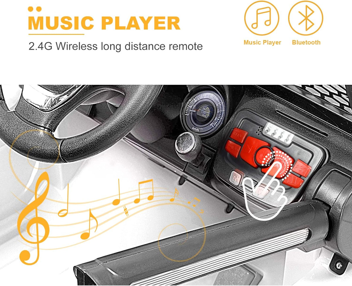Black 12V Ride on Car with Remote Control Z64457